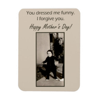 Magnet Flexible Photo vintage Carte de la fête des mères
