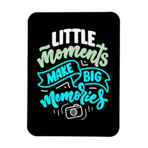 Magnet Flexible Photographe de souvenirs de voyage