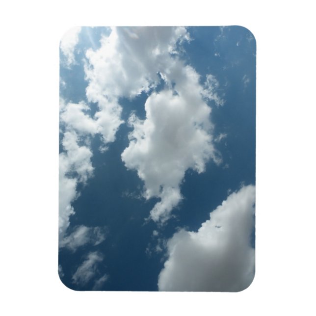 Magnet Flexible Photographie abstraite de ciel nuageux (Vertical)