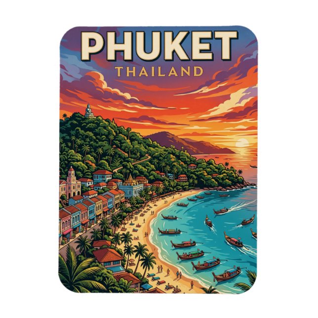 Magnet Flexible Phuket Thaïlande (Vertical)