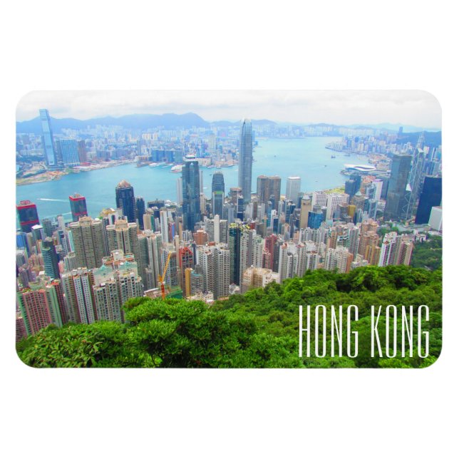 Magnet Flexible pic victoria de hong kong (Horizontal)