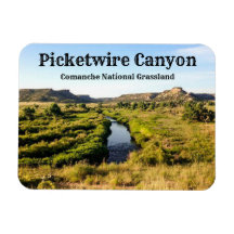 Picketwire Canyon Comanche Natl. Aimant du sol