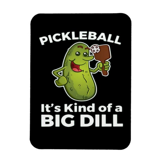 Magnet Flexible Pickleball Plutôt une grosse affaire (Vertical)