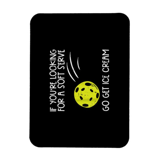 Magnet Flexible Pickleball Soft Sert Obtenir Crème Glace Pickle Ba (Vertical)