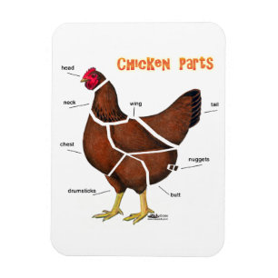 Magnet Flexible Pièces de poulet