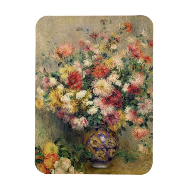 Magnet Flexible Pierre A Renoir | Dahlias (Vertical)