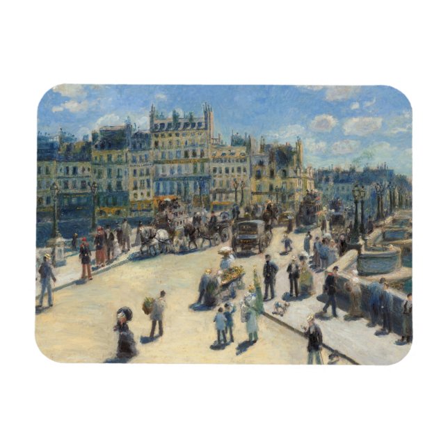 Magnet Flexible Pierre A Renoir | Pont Neuf, Paris (Horizontal)