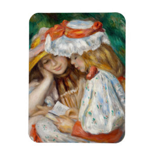 Magnet Flexible Pierre-Auguste Renoir - Deux Filles Lecture