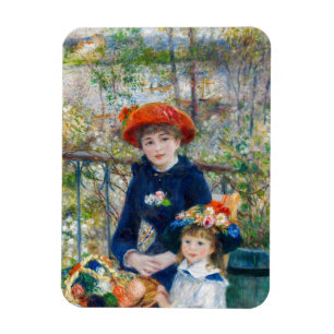Magnet Flexible Pierre-Auguste Renoir - Deux soeurs sur la terrass