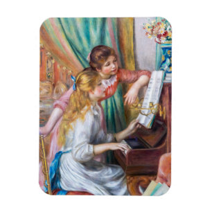 Magnet Flexible Pierre Auguste Renoir - Jeunes filles au piano