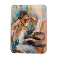 Pierre Auguste Renoir - Jeunes filles au piano