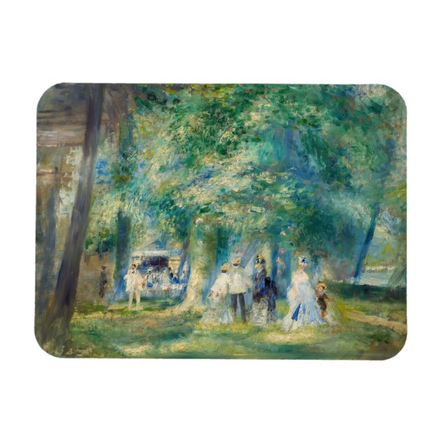 Magnet Flexible Pierre-Auguste Renoir - La fête à Saint-Cloud (Horizontal)