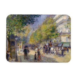Magnet Flexible Pierre-Auguste Renoir - Paris, Grands Boulevards