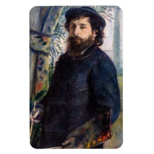 Magnet Flexible Pierre Auguste Renoir - Portrait de Claude Monet