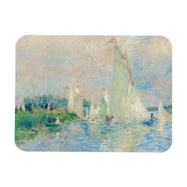 Magnet Flexible Pierre-Auguste Renoir - Regatta à Argenteuil (Horizontal)