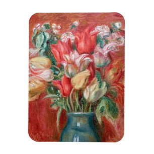 Magnet Flexible Pierre-Auguste Renoir - Tulip Bouquet