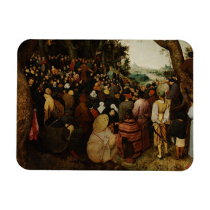 Magnet Flexible Pieter Bruegel l'Ancien - Le Sermon de Saint Jean