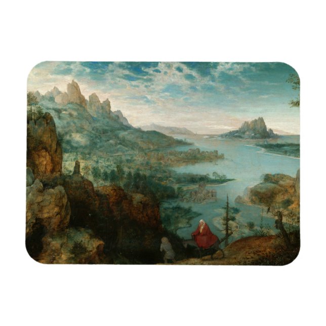 Magnet Flexible Pieter Bruegel - Paysage avec vol en Egypte (Horizontal)