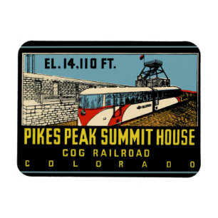 Magnet Flexible Pikes Peak Colorado