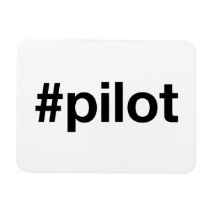 Magnet Flexible PILOTE Hashtag