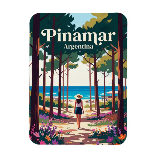 Magnet Flexible Pinamar Argentine (Vertical)