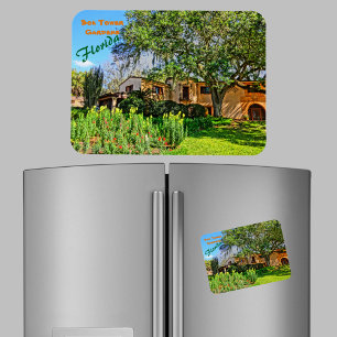 Magnet Flexible Pinewood Estate Mansion Bok Tower Gardens Floride