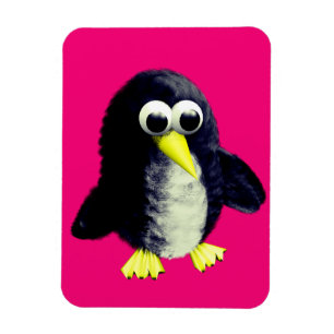 Magnet Flexible Pingouin drôle