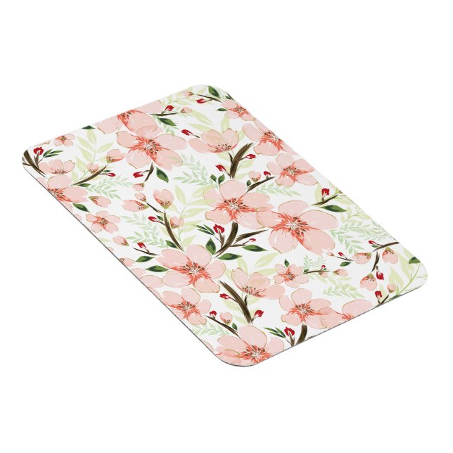 Magnet Flexible Pink flowers (Côté Droit)