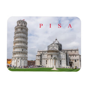 Magnet Flexible Pisa Piazza dei Miracoli vue aimant frigo