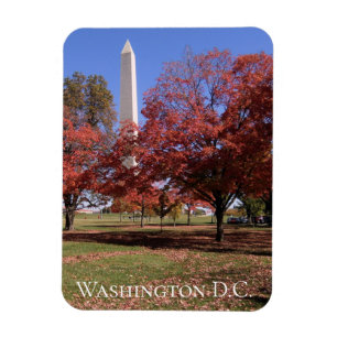 Magnet Flexible Pittoresque Automne Washington D.C. Souvenir