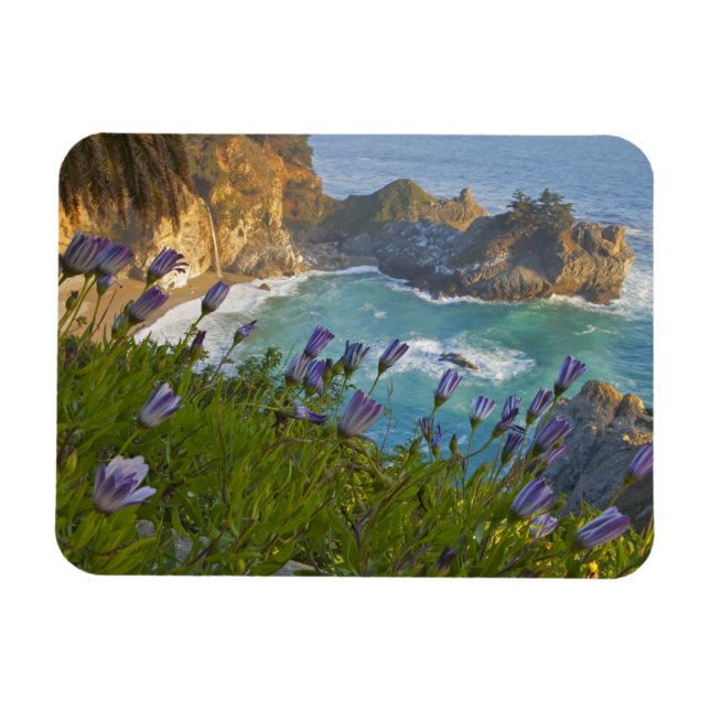 Magnet Flexible Pittoresque McWay Falls tombent sur la plage. (Horizontal)