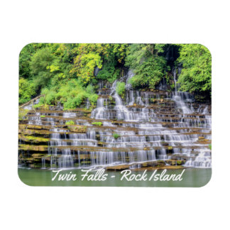 Magnet Flexible Pittoresque Twin Falls Rock Island