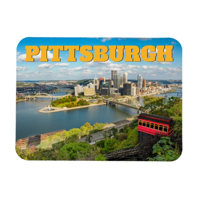 Magnet Flexible Pittsburgh Pennsylvanie  (Horizontal)