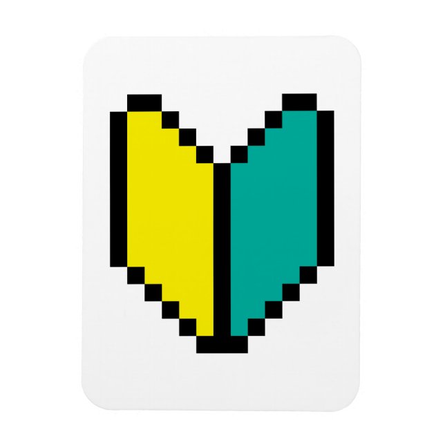 Magnet Flexible Pixel 8 bits Wakaba / Mark Shoshinsha (Vertical)