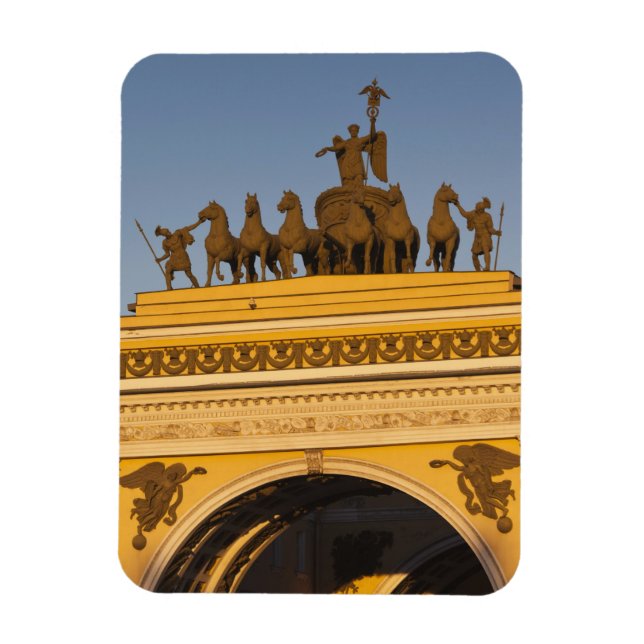 Magnet Flexible Place du Palais, Arc de Triomphe, coucher de solei (Vertical)