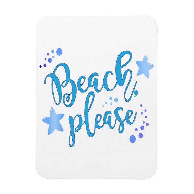 Magnet Flexible Plage (Vertical)