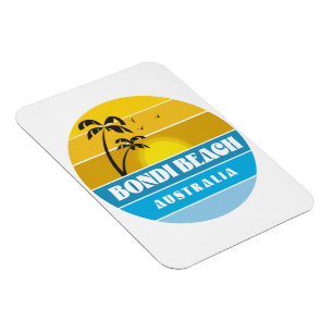 Magnet Flexible Plage Bondi Australie