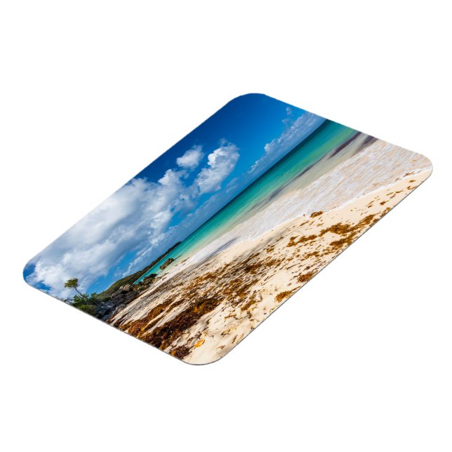 Magnet Flexible Plage d'Anse Canot sur Marie-Galante (Côté Gauche)
