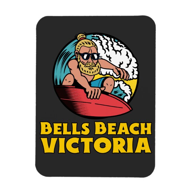 Magnet Flexible plage de Bells Victoria (Vertical)