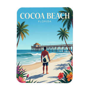 Magnet Flexible Plage de Cocoa Floride