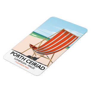 Magnet Flexible Plage de Porth Ceiriad au Pays de Galles
