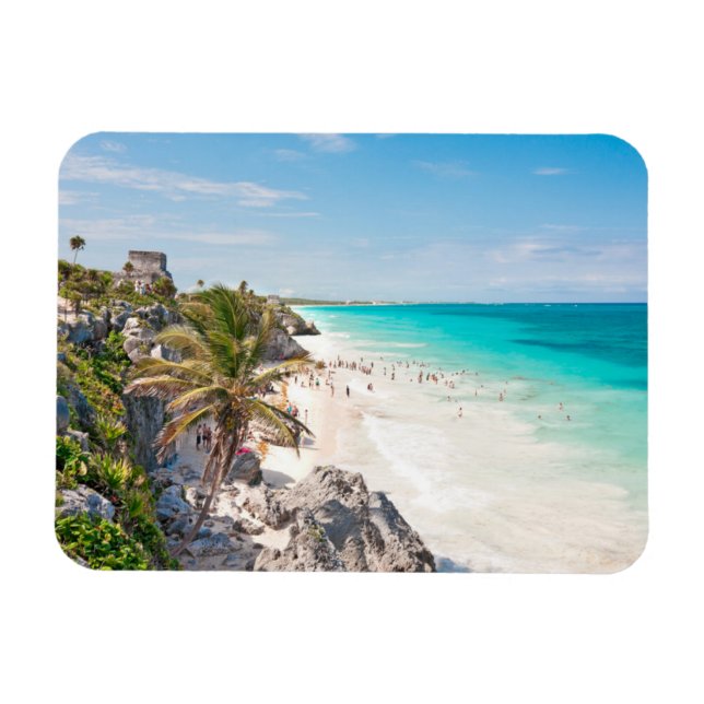 Magnet Flexible Plage de Tulum (Horizontal)