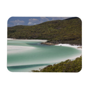 Magnet Flexible Plage de Whitehaven, Hill Inlet, Tounge Point,