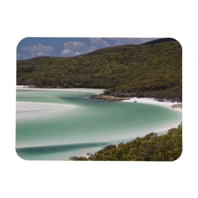 Magnet Flexible Plage de Whitehaven, Hill Inlet, Tounge Point, (Horizontal)