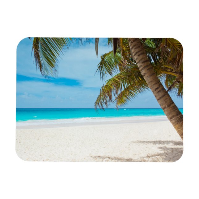 Magnet Flexible Plage Paradis Tropical (Horizontal)