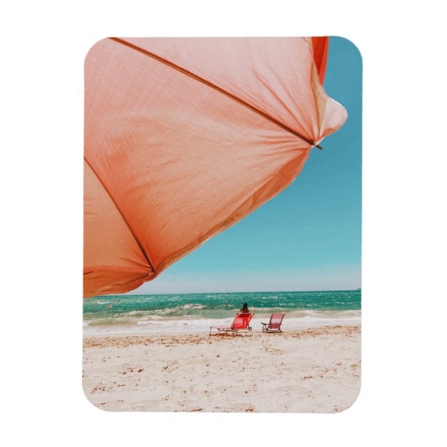 Magnet Flexible Plage Trocadero - Marbella - Espagne (Vertical)