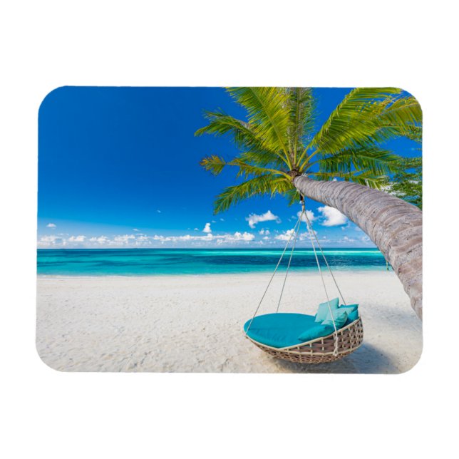 Magnet Flexible Plages tropicales | Tourisme tropical (Horizontal)