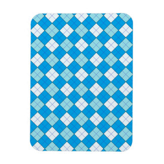 Magnet Flexible Plaid bleu