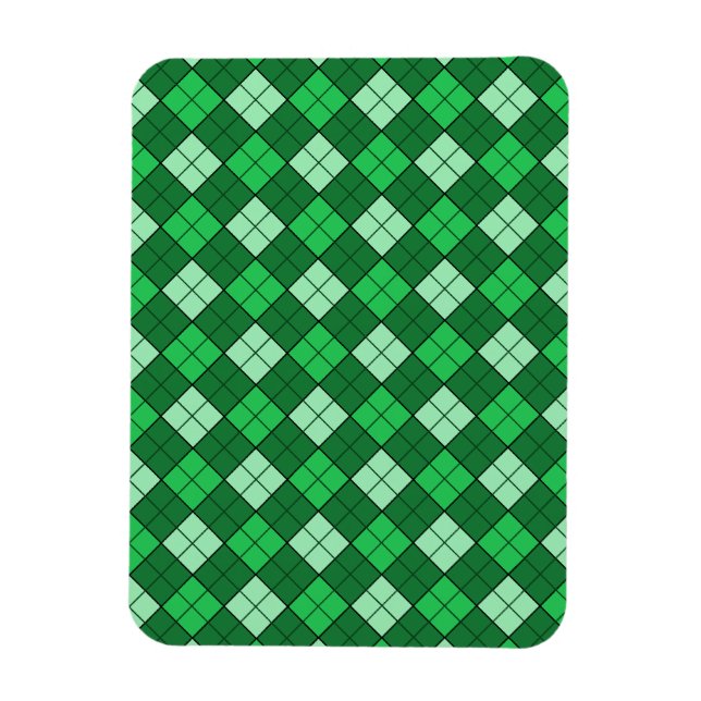 Magnet Flexible Plaid vert (Vertical)