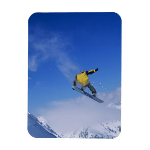 Magnet Flexible Planche à neige dans Grizzly Gulch, Little Cottonw
